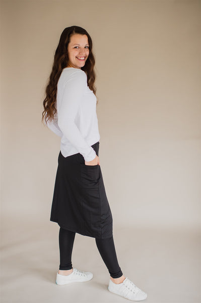 Tall Ankle Length Athletic Skirt - 29" inseam 26" Skirt