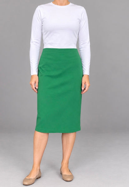 Final Sale Everyday Skirt - Kelly Green