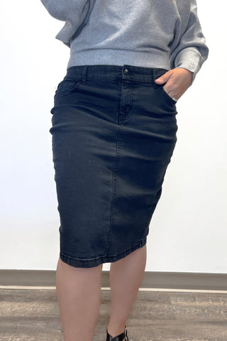 FINAL SALE Faded Black Denim **Read Sizing**