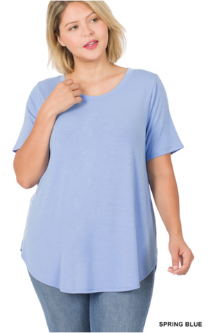 Plus GiG Tee - Spring Blue