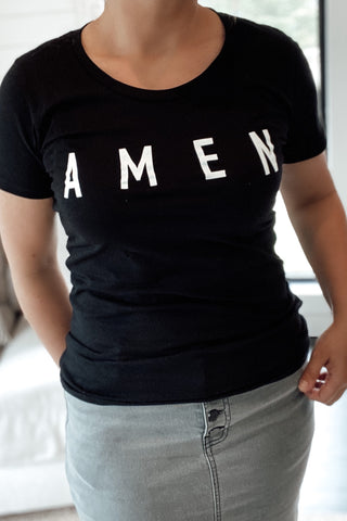 AMEN Tee (Black)