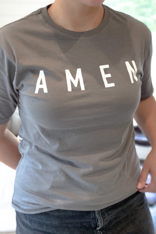 AMEN Tee (Grey)