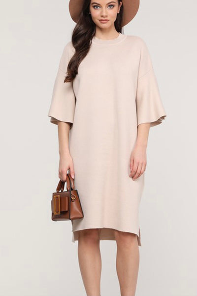 Belle Sweater Dress - Ivory