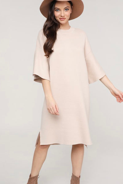 Belle Sweater Dress - Ivory