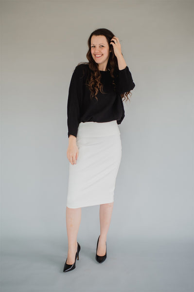 *The Best Skirt You Will Ever Own - Ivory